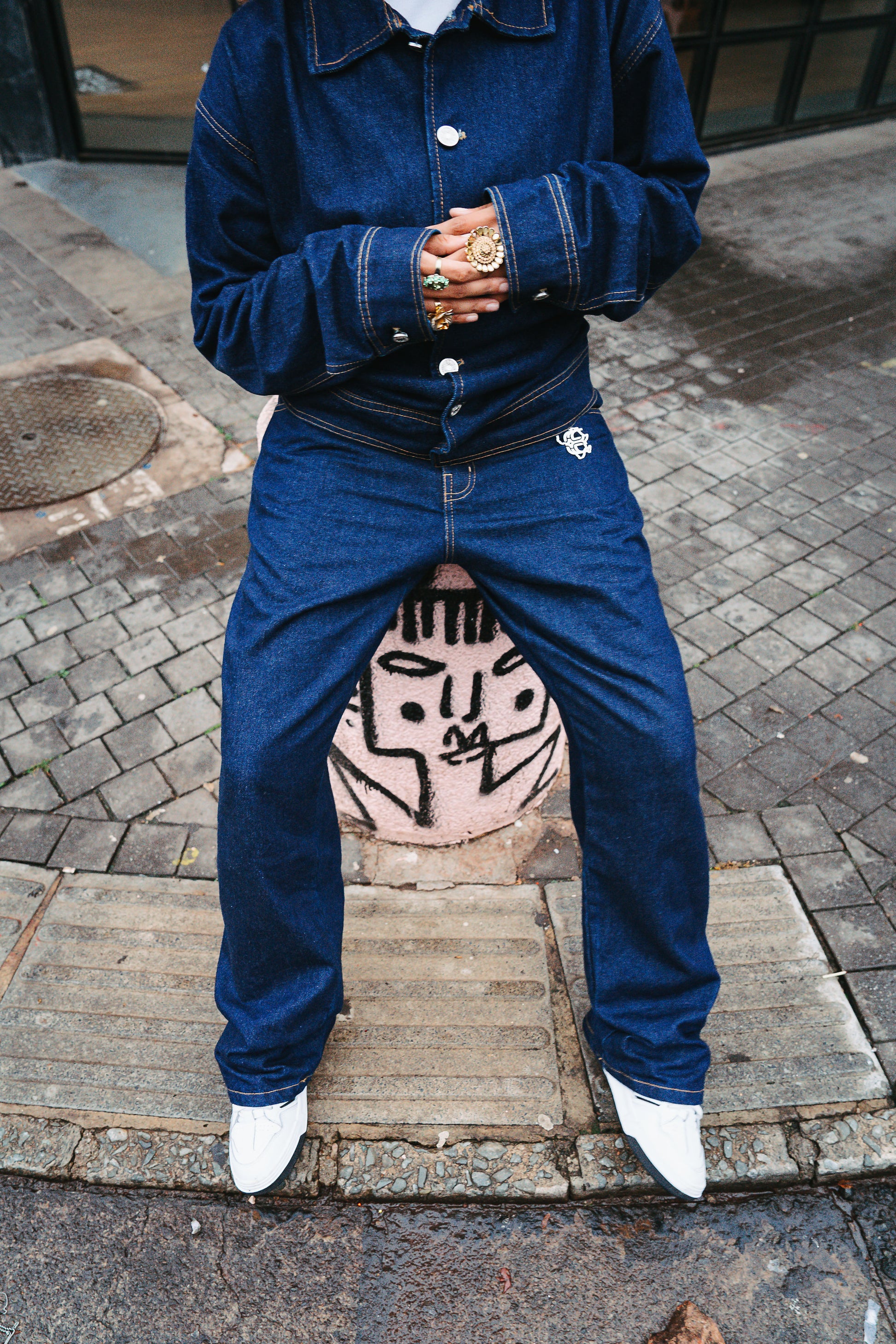 Exotic Denim Pants