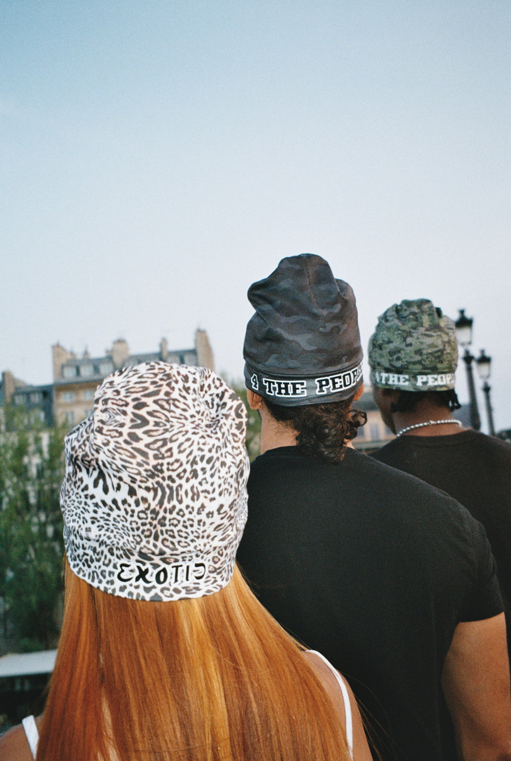 SKULL CAP EN SATIN EXOTIC