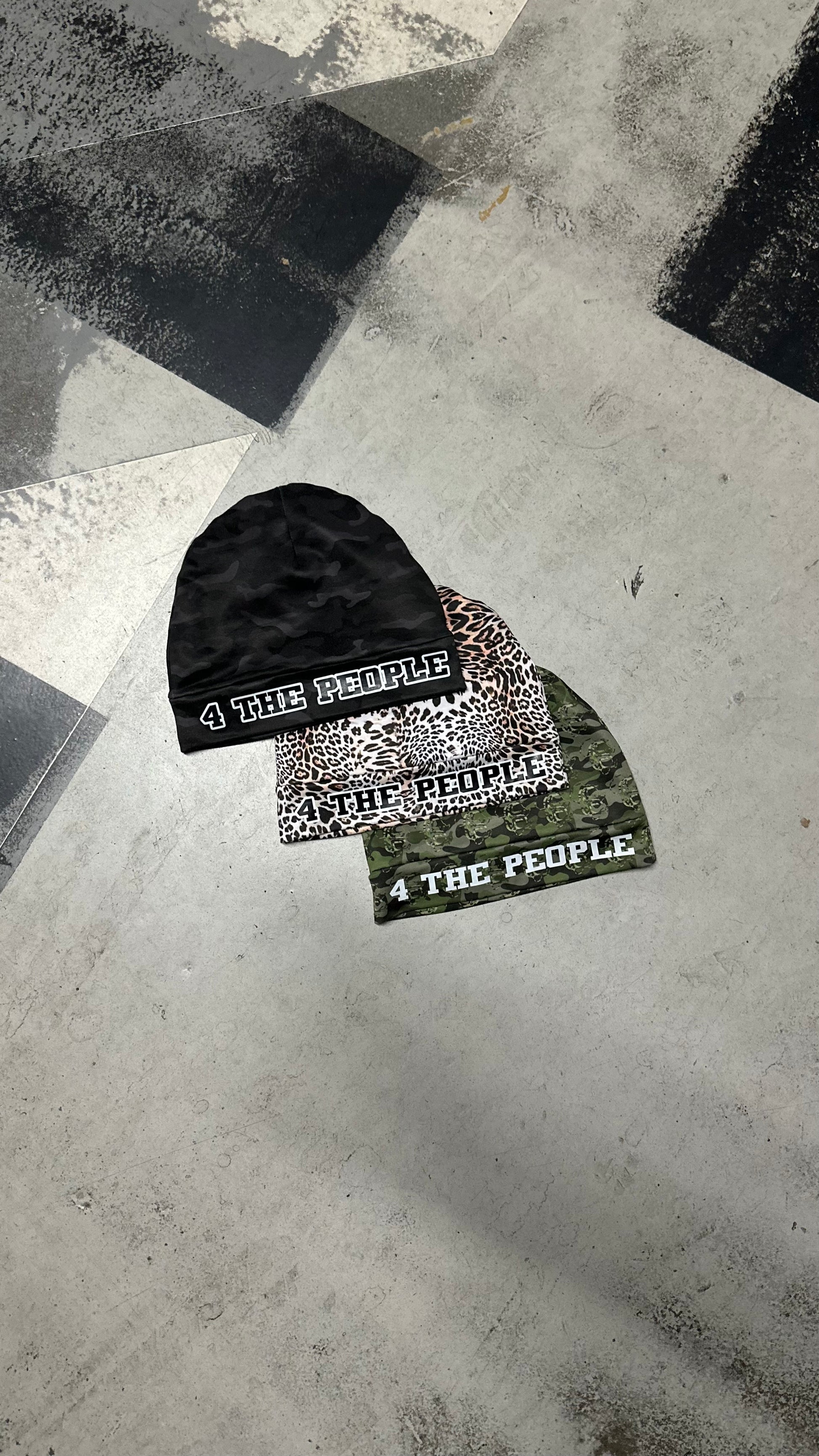 SKULL CAP EN SATIN EXOTIC