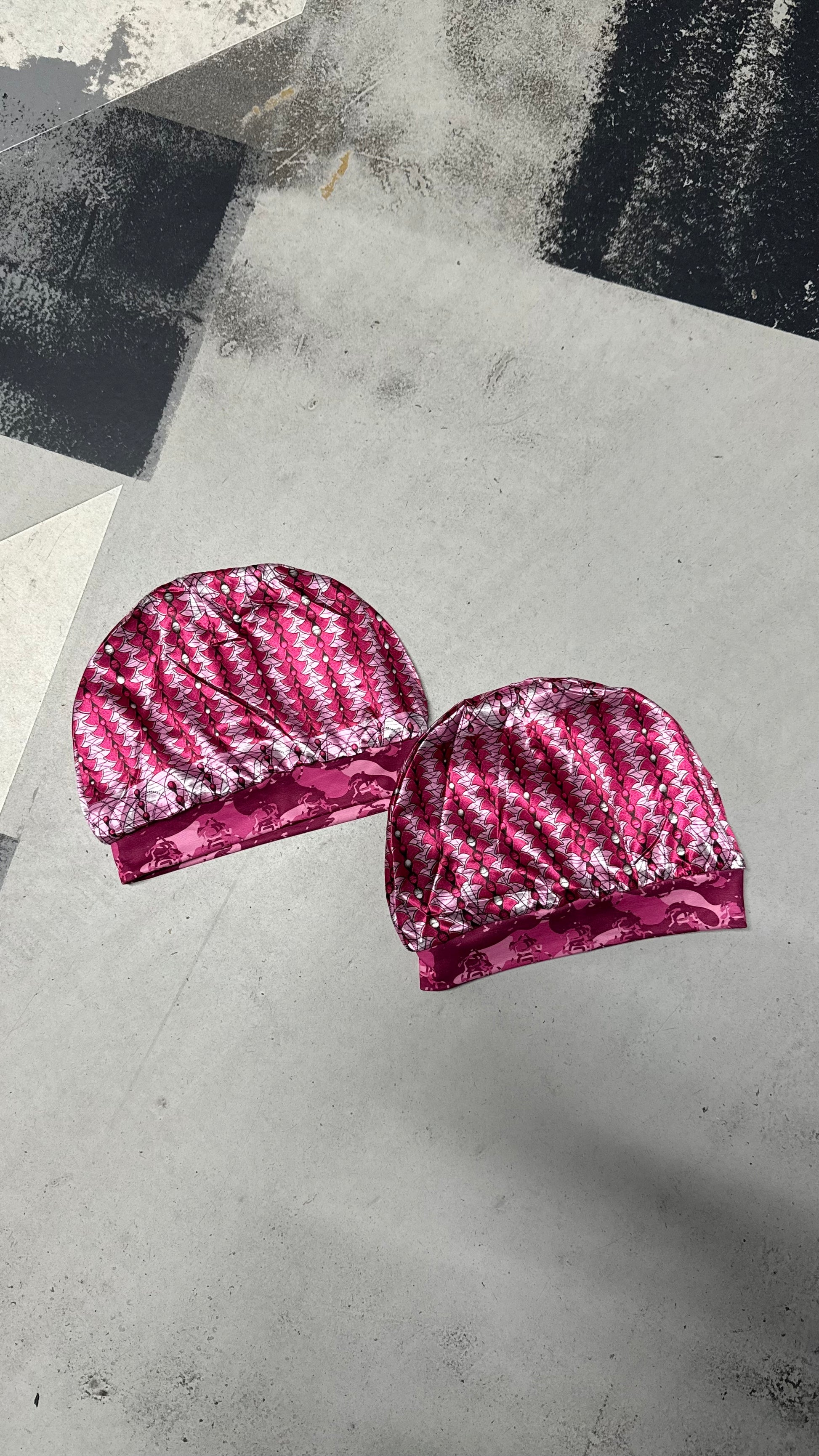 EXOTIC SATIN SKULL CAP