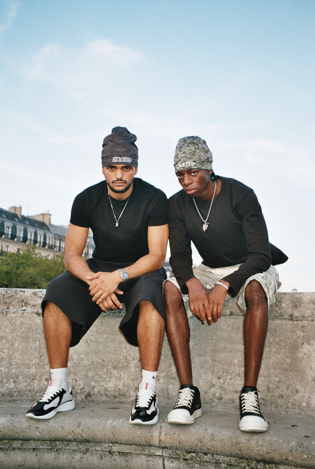 SKULL CAP EN SATIN EXOTIC