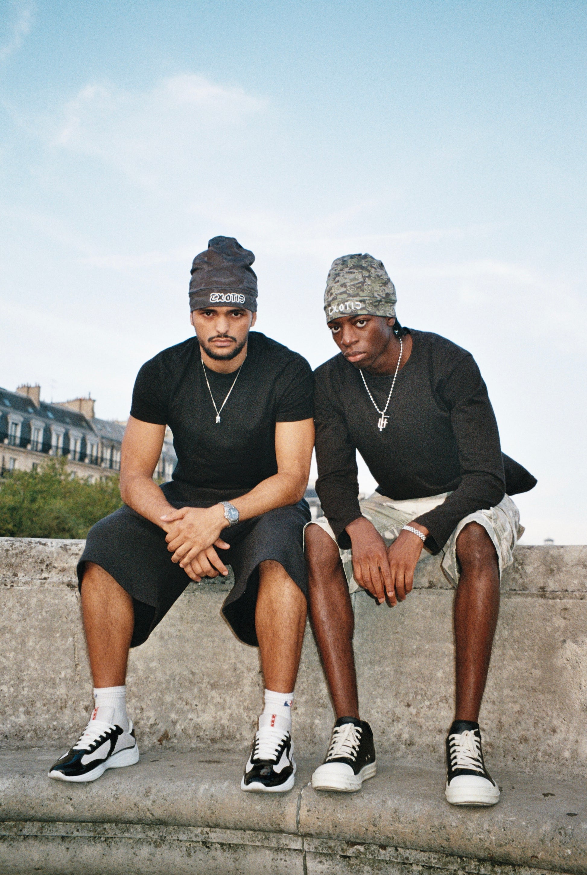 SKULL CAP EN SATIN EXOTIC