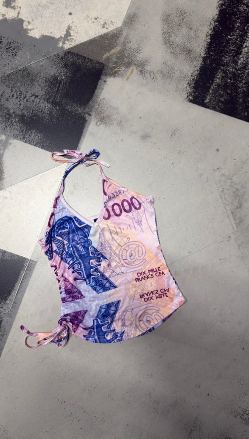 Currency tank tops