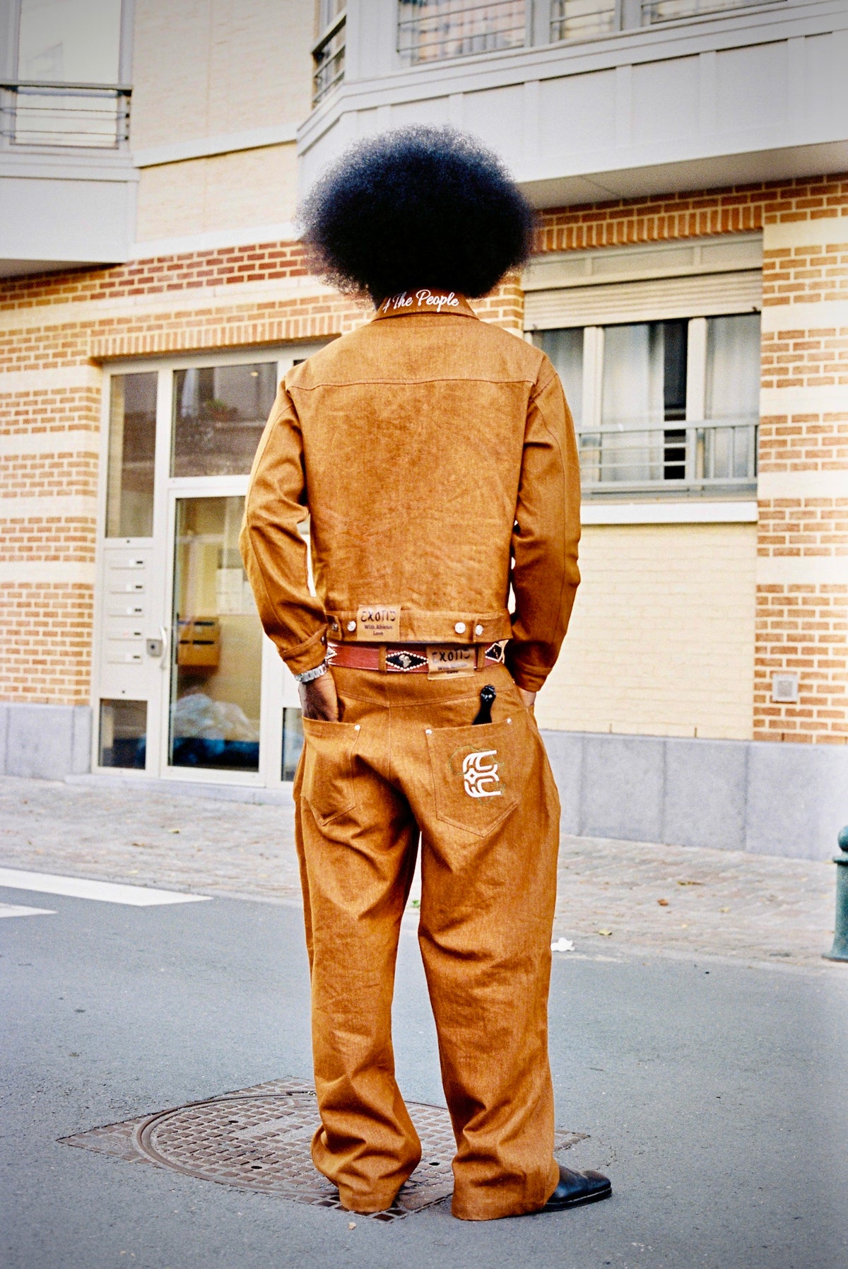 RAW DENIM PANTS