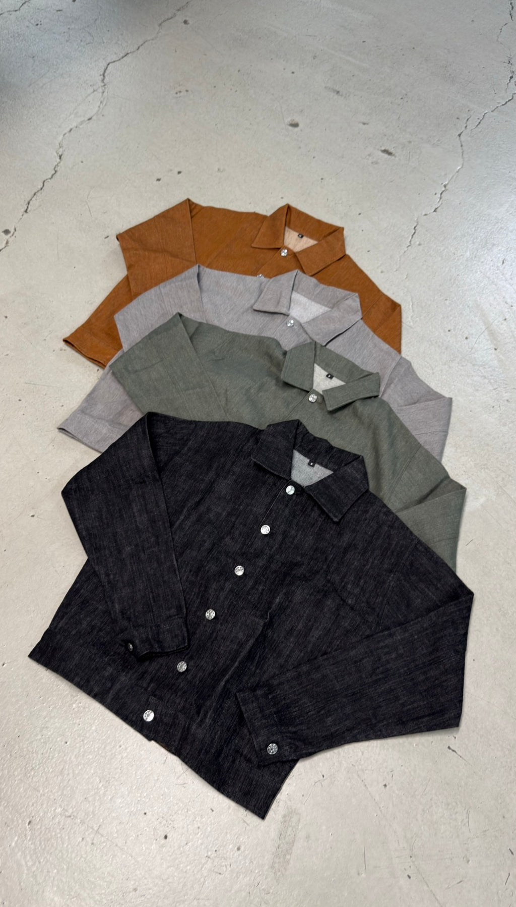 RAW DENIM JACKET