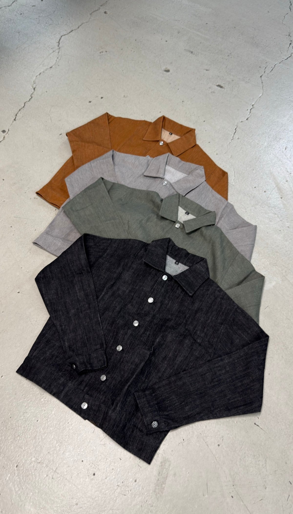 RAW DENIM JACKET