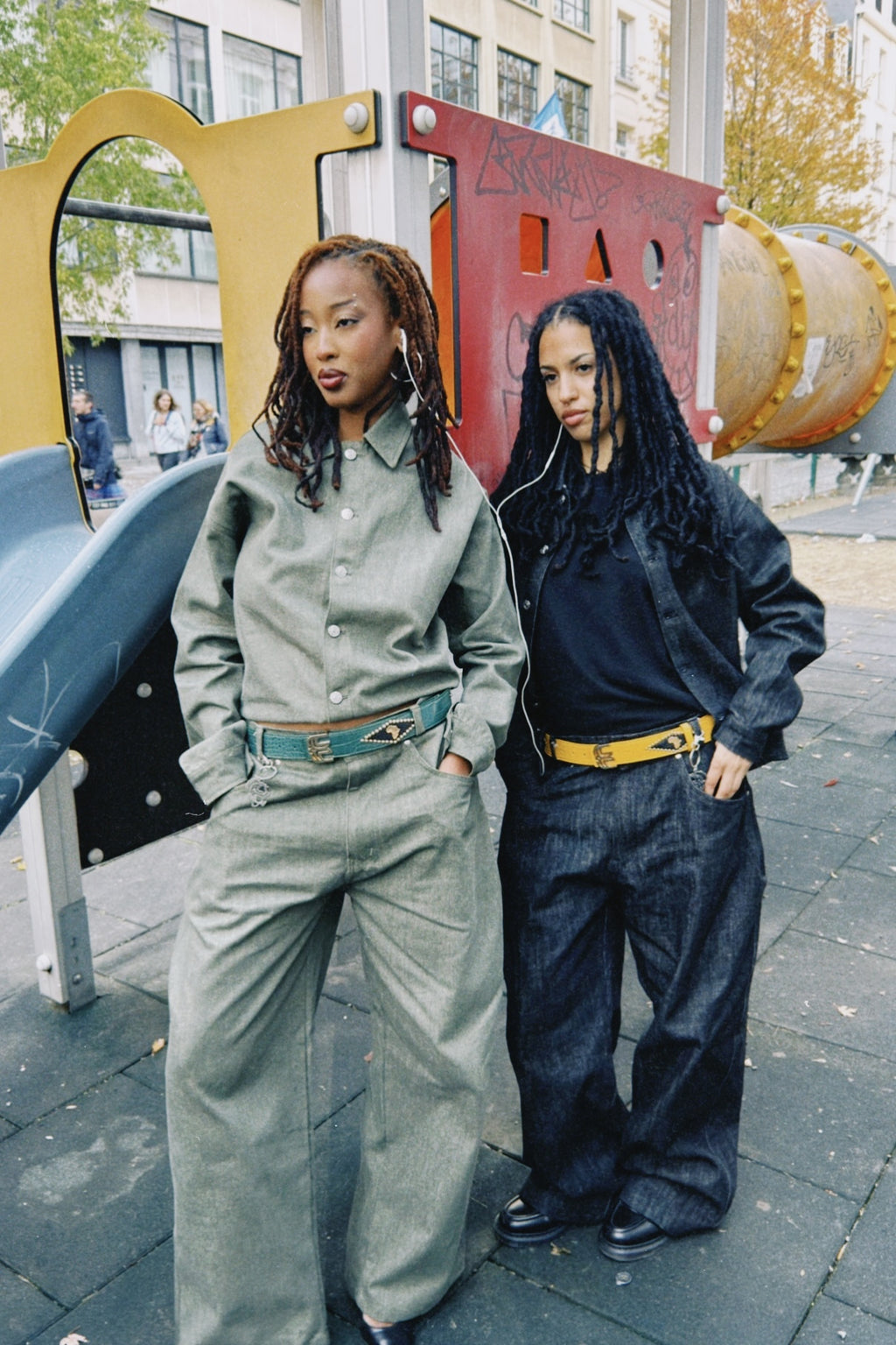 RAW DENIM PANTS